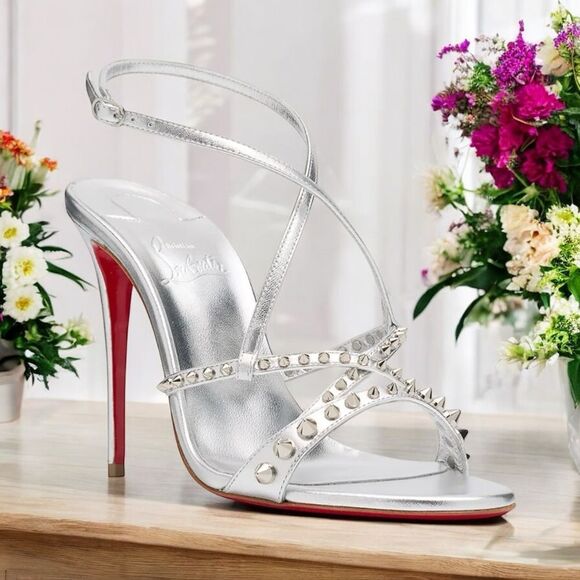 NWT Christian Louboutin Tatooshka Spikes 100mm (41/11) - Picture 1 of 8